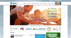 Desktop Screenshot of abrhes.com.br